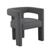 Sloane Dark Grey Velvet Chair - Home And Beyond