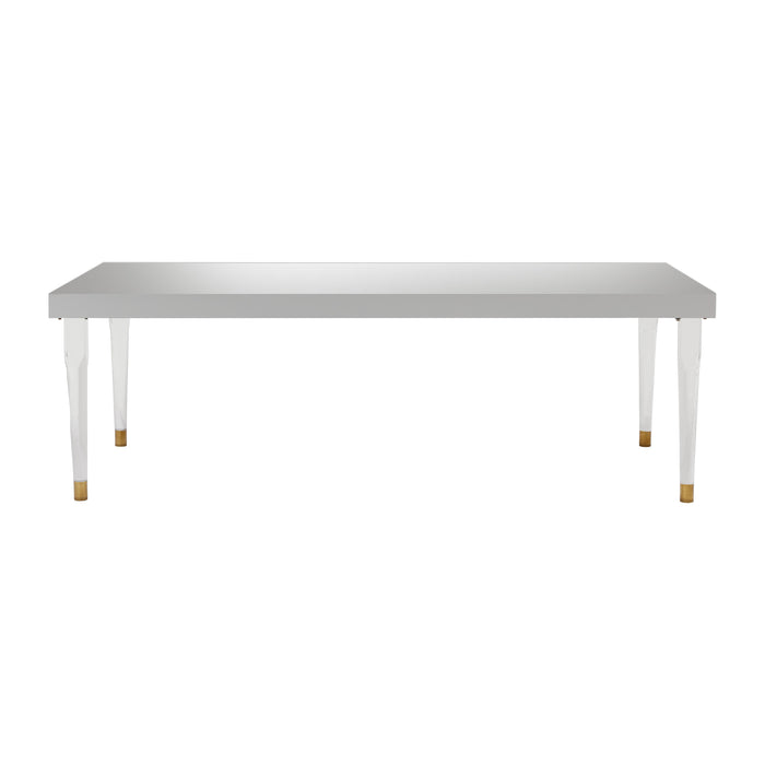 Tabby Glossy Lacquer Dining Table - Home And Beyond