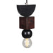 Taga Small Wooden Pendant Lamp - Home And Beyond