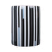 Taurus Ceramic Stool in Modern Stripes Print - Home And Beyond