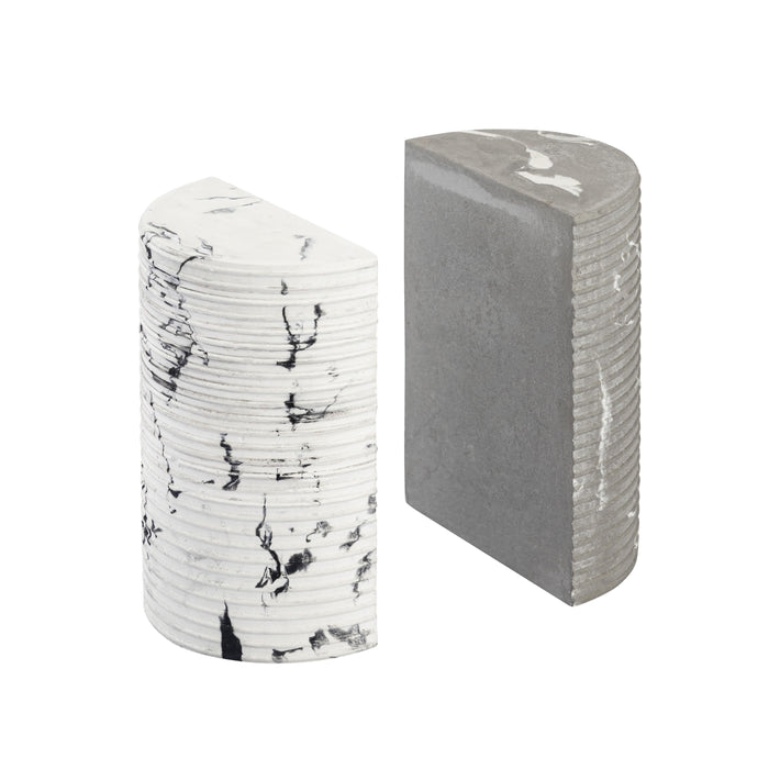 Terra Concrete Bookends - Home And Beyond