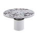 Vanessa White Marble Lacquer 53" Round Dining Table - Home And Beyond