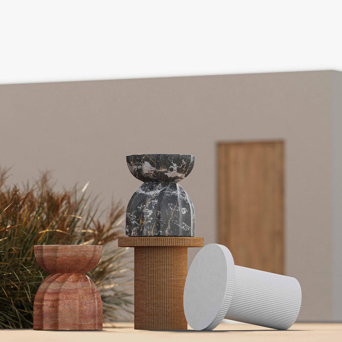 Turin Indoor / Outdoor Concrete Stool - Home And Beyond