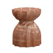 Turin Faux Red Sandstone Indoor / Outdoor Concrete Stool - Home And Beyond