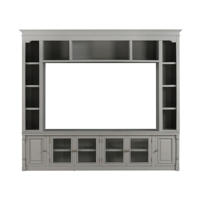 Virginia Gray Entertainment Center for TVs up to 75" - Home And Beyond
