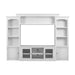 Virginia White Entertainment Center for TVs up to 65" - Home And Beyond