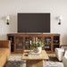 Waylon Rustic Brown TV Console - Home And Beyond