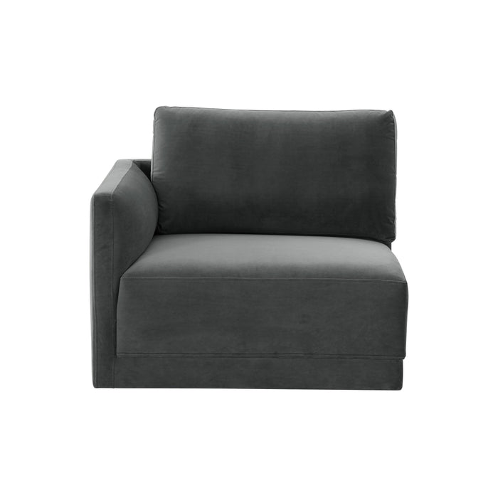 Willow Charcoal LAF Corner Chair - Home And Beyond