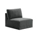 Willow Charcoal Armless Chair image