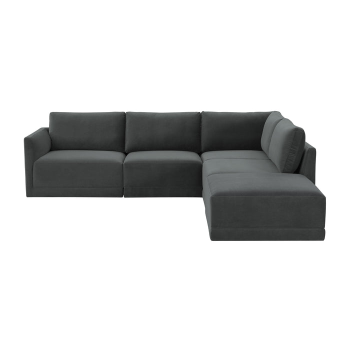 Willow Charcoal Modular RAF Sectional image