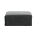 Willow Charcoal Ottoman - Home And Beyond