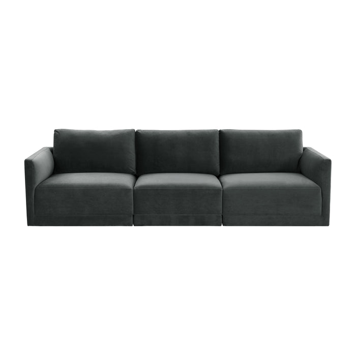 Willow Charcoal Modular Sofa - Home And Beyond
