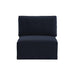 Willow Navy Armless Chair - Home And Beyond