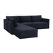 Willow Navy Modular LAF Sectional - Home And Beyond