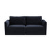 Willow Navy Modular Loveseat - Home And Beyond