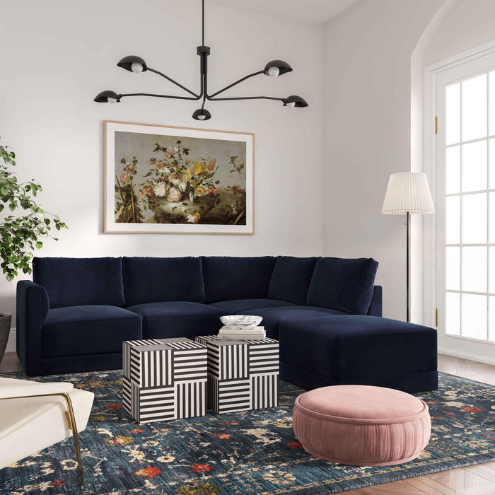 Willow Navy Modular RAF Sectional - Home And Beyond
