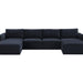 Willow Navy Modular U Sectional - Home And Beyond