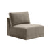 Willow Taupe Armless Chair image