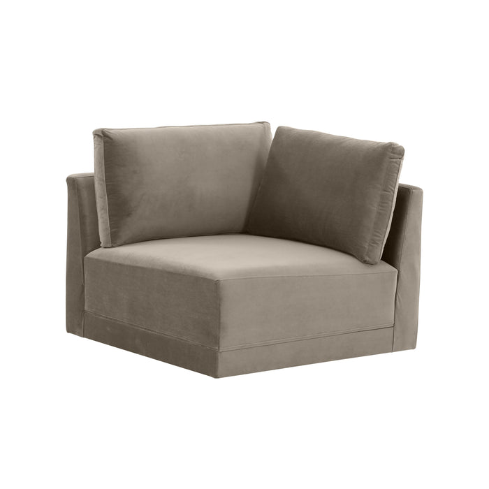 Willow Taupe Corner Chair image