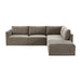 Willow Taupe Modular RAF Sectional image