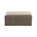 Willow Taupe Ottoman - Home And Beyond