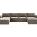 Willow Taupe Modular U Sectional image