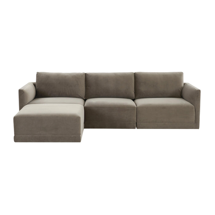Willow Taupe Modular Sectional image
