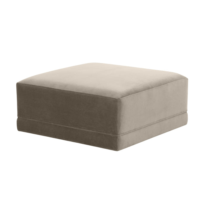 Willow Taupe Ottoman image