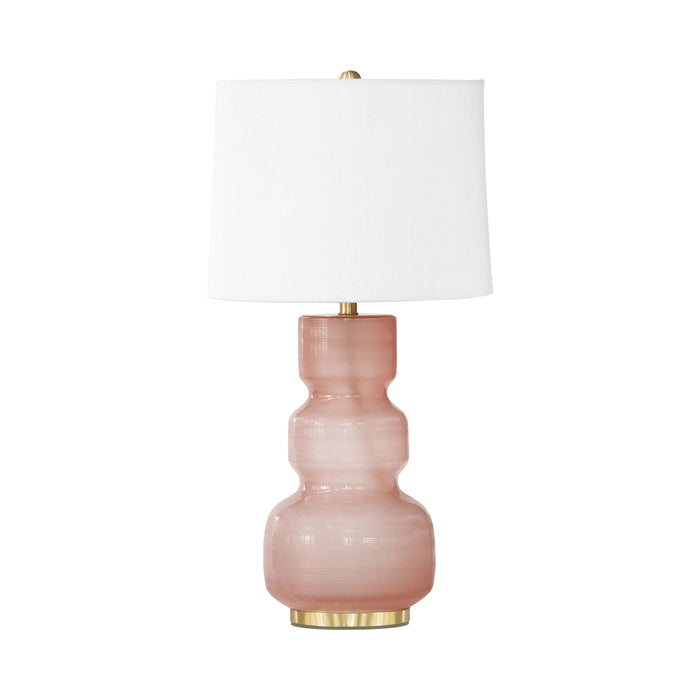 Winter Pink Glass Table Lamp image