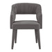 Zora Grey Velvet Dining Chair - Home And Beyond