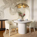 Zora Cream Velvet Dining Chair - Home And Beyond