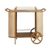 Yuma Natural Rattan Bar Cart - Home And Beyond