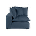 Cali Navy Corner Chair - Home And Beyond