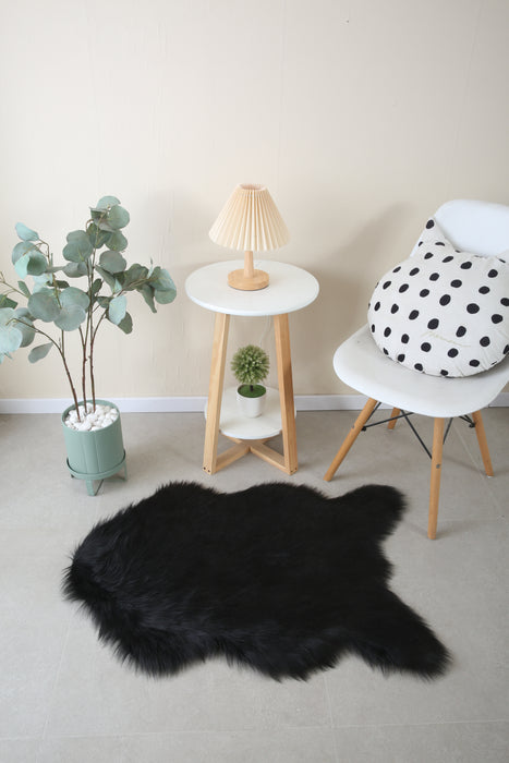 Sheepskin  Black - Faux Fur Shaggy image