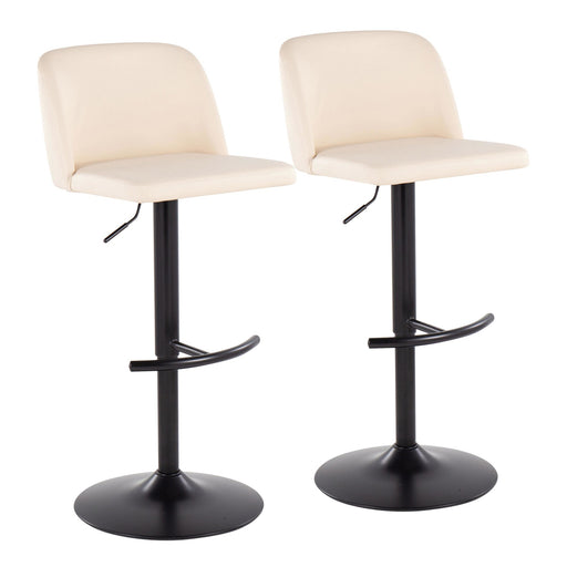 Toriano Adjustable Bar Stool - Set of 2 image