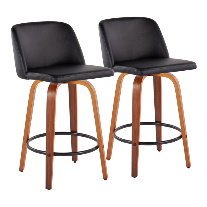 Toriano Fixed-Height Counter Stool - Set of 2 image