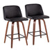 Toriano Fixed-Height Counter Stool - Set of 2 - Home And Beyond