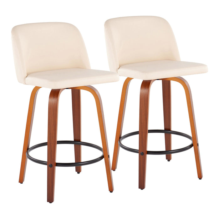 Toriano Fixed-Height Counter Stool - Set of 2 image