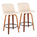 Toriano Fixed-Height Counter Stool - Set of 2 image