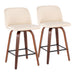 Toriano Fixed-Height Counter Stool - Set of 2 - Home And Beyond