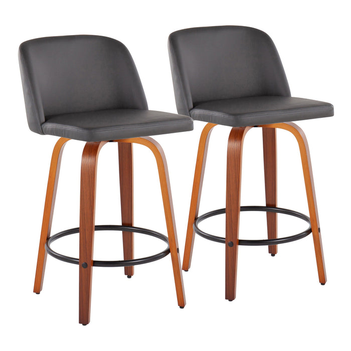 Toriano Fixed-Height Counter Stool - Set of 2 image