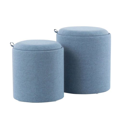 Tray Nesting Ottoman Set image