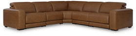 Magic Man 5-Piece Power Reclining Sectional - Home And Beyond
