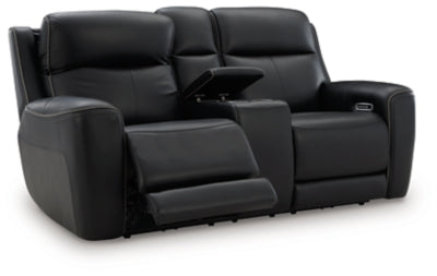 5Z-Relaxation Power Reclining Loveseat with Console - Home And Beyond