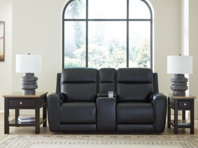 5Z-Relaxation Power Reclining Loveseat with Console - Home And Beyond