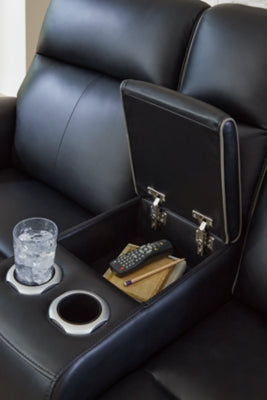 5Z-Relaxation Power Reclining Loveseat with Console - Home And Beyond