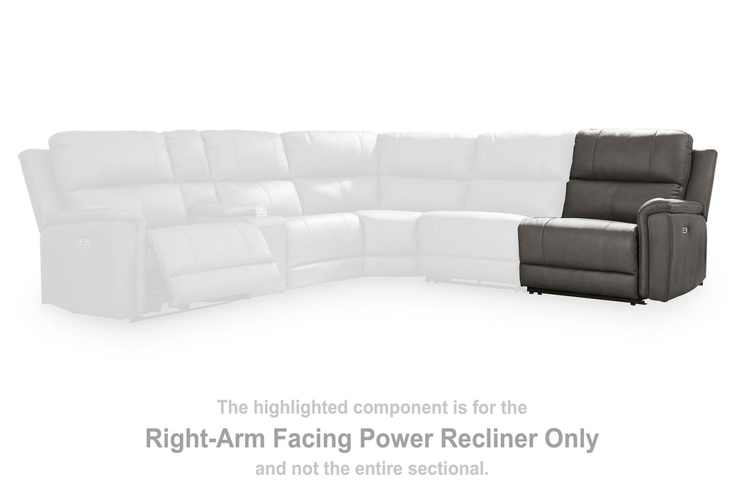 Bleckley Power Reclining Sectional - Home And Beyond