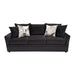 Sylvie Sofa W/4 Accent Pillows-Lush Mink Gray