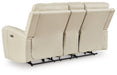 Dahlmoore Power Reclining Loveseat with Console - Home And Beyond