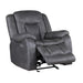 Morello Glider Recliner W/Pwr Fr- Gray